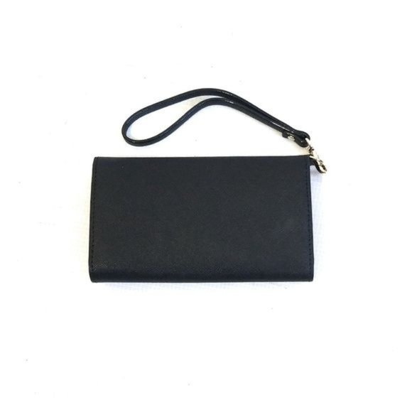 Kate Spade New York Cedar Street Leather Tri-fold Wallet Wristlet Phone Case - Picture 4 of 6